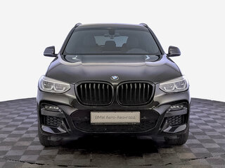 2021 BMW X3 30i xDrive III (G01), чёрный, 4490000 рублей, вид 2