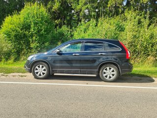 2007 Honda CR-V III, чёрный, 1125000 рублей, вид 3
