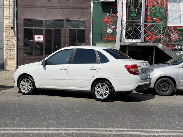2019 Lada (ВАЗ) Granta I Рестайлинг, белый, 540000 рублей - вид 14
