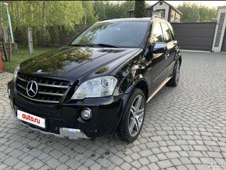 2008 Mercedes-Benz M-Класс AMG 63 AMG II (W164) Рестайлинг, чёрный, 1750000 рублей, вид 1