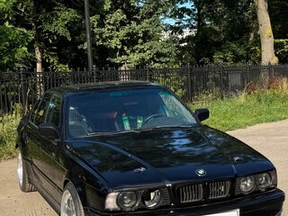 1992 BMW 5 серии 520i III (E34), чёрный, 580000 рублей, вид 2