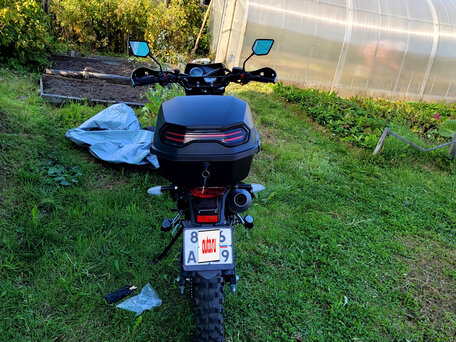 2025 Motoland Enduro 300, голубой, 150000 рублей, вид 4