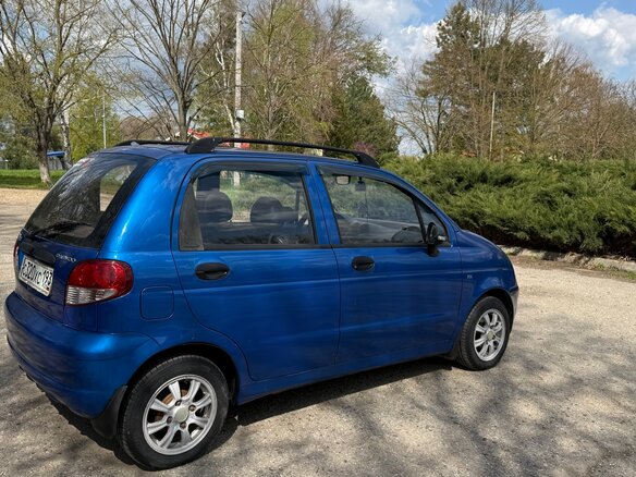 2013 Daewoo Matiz I Рестайлинг, синий, 330000 рублей - вид 3