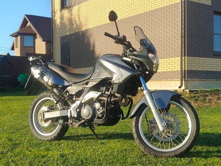 2006 Aprilia Pegaso 650 Trail, серый, 399000 рублей, вид 1