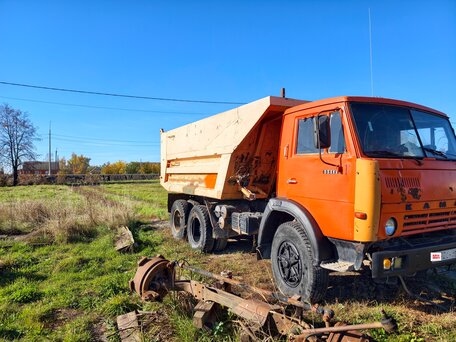 1988 КамАЗ 5511, оранжевый, 450000 рублей, вид 5