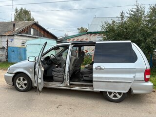 2005 Kia Carnival I Рестайлинг, серебристый, 400000 рублей, вид 5
