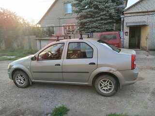 2012 Renault Logan I Рестайлинг, бежевый, 430000 рублей, вид 2