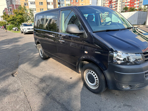 2014 Volkswagen Caravelle T5 Рестайлинг, чёрный, 1750000 рублей - вид 2