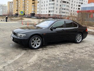 2003 BMW 7 серии Long 745Li IV (E65/E66), чёрный, 650000 рублей, вид 4