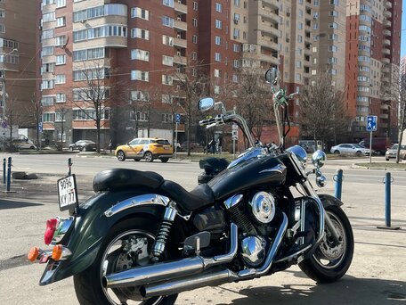 2003 Kawasaki VN1600 Vulcan, чёрный, 400000 рублей, вид 3