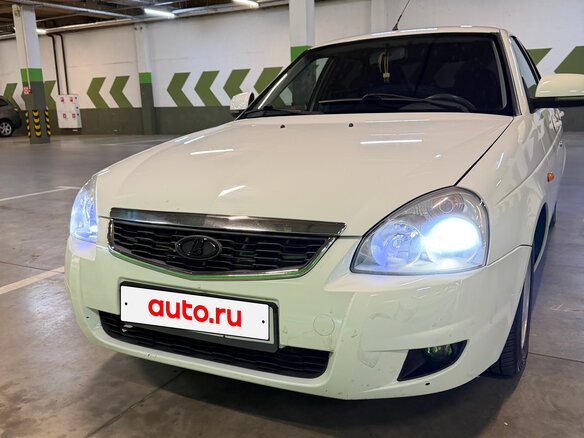 2012 Lada (ВАЗ) Priora I, белый, 530000 рублей - вид 3