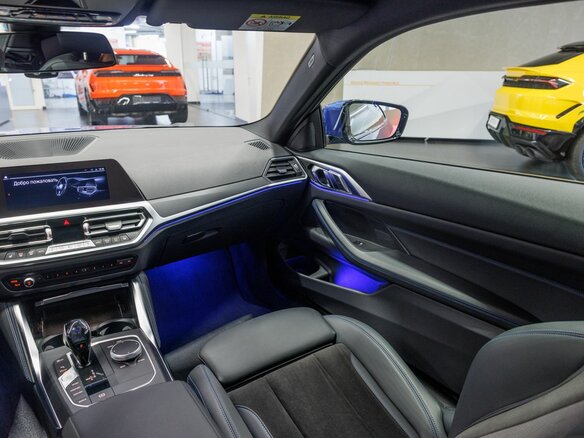 2021 BMW 4 серии 420d xDrive G22, G23, G26, синий - вид 29