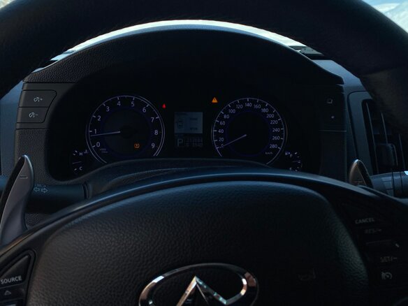 2010 Infiniti G25 IV, синий, 1150000 рублей - вид 6