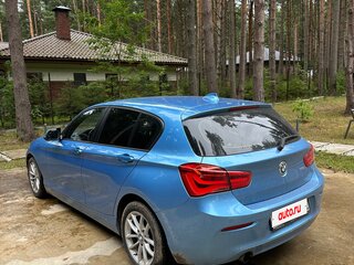 2017 BMW 1 серии 118i II (F20/F21) Рестайлинг, синий, 1430000 рублей, вид 5