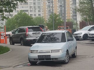 2002 Lada (ВАЗ) 2110, серебристый, 125000 рублей, вид 2
