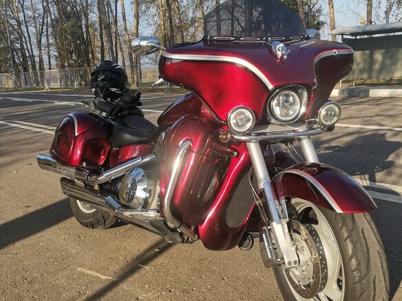 2003 Honda VTX 1800, красный, 670000 рублей