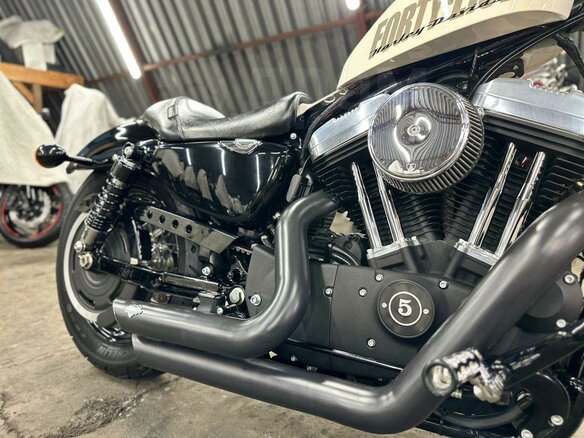 2014 Harley-Davidson Sportster 1200, белый, 1310000 рублей - вид 13