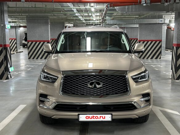 2020 Infiniti QX80 I Рестайлинг 3, жёлтый, 5700000 рублей - вид 1
