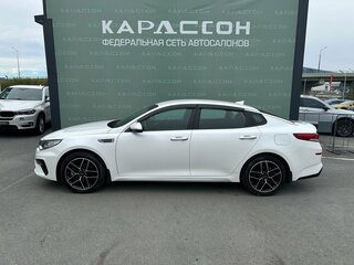 2019 Kia Optima IV Рестайлинг, белый, 1860000 рублей, вид 3
