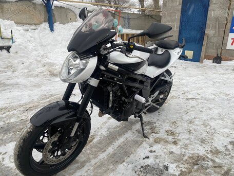 2014 Hyosung Comet GT650, белый, 420000 рублей, вид 1