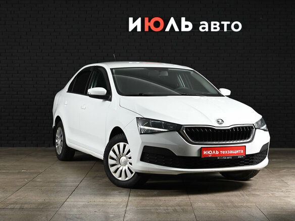 2020 Skoda Rapid II, белый - вид 3