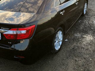 2012 Toyota Camry VII (XV50), чёрный, 1600000 рублей, вид 4