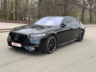 2021 Mercedes-Benz S-Класс 450 Long 4MATIC VII (W223), чёрный, 12000000 рублей, вид 1