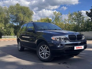 2005 BMW X5 3.0i I (E53) Рестайлинг, синий, 1050000 рублей, вид 3