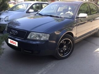 2002 Audi A6 II (C5) Рестайлинг, синий, 350000 рублей, вид 1
