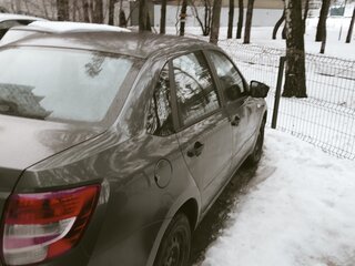 2018 Lada (ВАЗ) Granta I, серебристый, 600000 рублей, вид 4