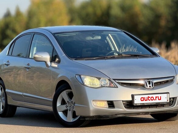 2007 Honda Civic VIII, серебристый, 749000 рублей - вид 1
