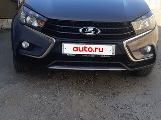 2018 Lada (ВАЗ) Vesta SW Cross I, серый, 964000 рублей, вид 4