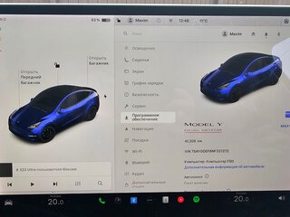 2022 Tesla Model Y Performance I, синий, 2600000 рублей, вид 3