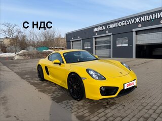 2014 Porsche Cayman II (981), жёлтый, 4800000 рублей, вид 1