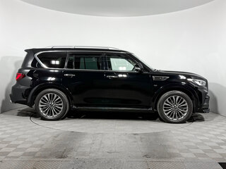2018 Infiniti QX80 I Рестайлинг 2, чёрный, 4690000 рублей, вид 4