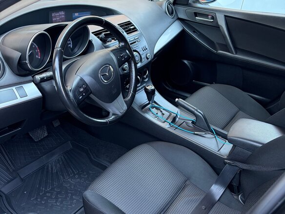 2013 Mazda 3 II (BL) Рестайлинг, чёрный, 1300000 рублей - вид 6
