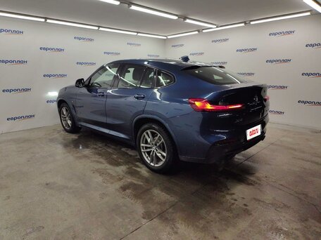 2020 BMW X4 20d II (G02), синий, 4002075 рублей, вид 4