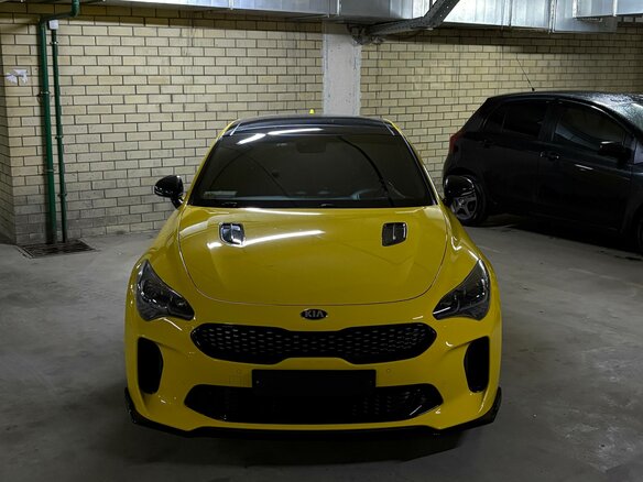 2018 Kia Stinger I, жёлтый, 2550000 рублей - вид 1