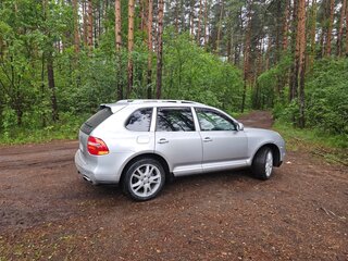 2008 Porsche Cayenne I Рестайлинг (957), серебристый, 957000 рублей, вид 5