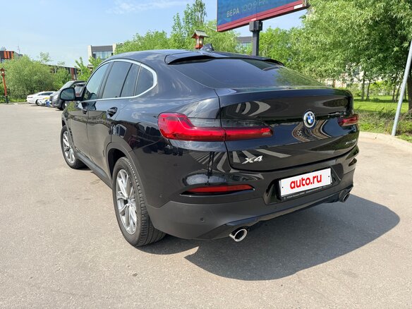2019 BMW X4 30i II (G02), чёрный, 4400000 рублей - вид 6