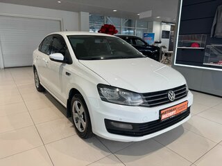 2018 Volkswagen Polo V Рестайлинг, белый, 719000 рублей, вид 3