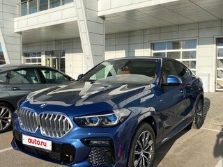 2021 BMW X6 30d III (G06), синий, 10850000 рублей, вид 1