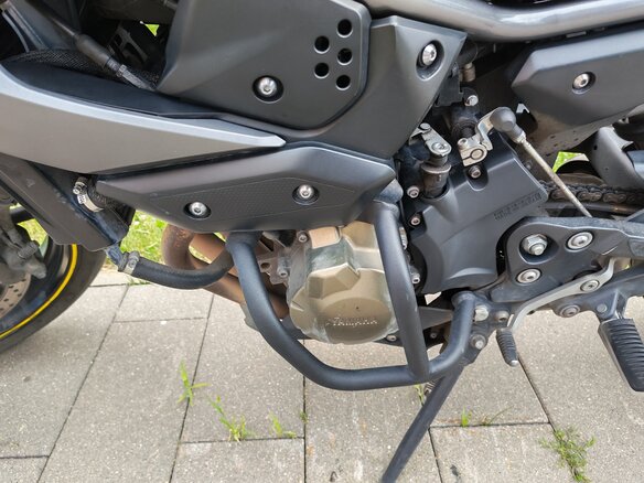 2010 Yamaha XJ6 (FZ6R), жёлтый, 390000 рублей - вид 7