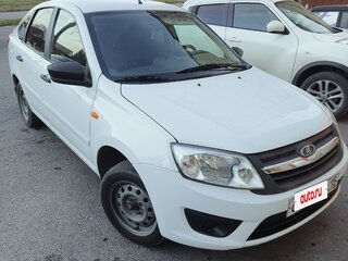 2015 Lada (ВАЗ) Granta I, белый, 510000 рублей, вид 1
