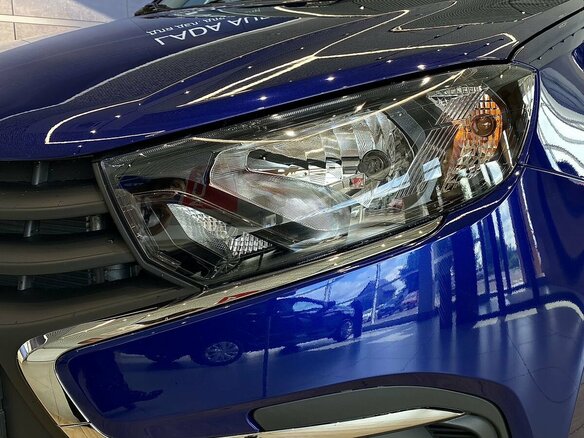 2026 Lada (ВАЗ) Granta I Рестайлинг, синий, 1208000 рублей - вид 6