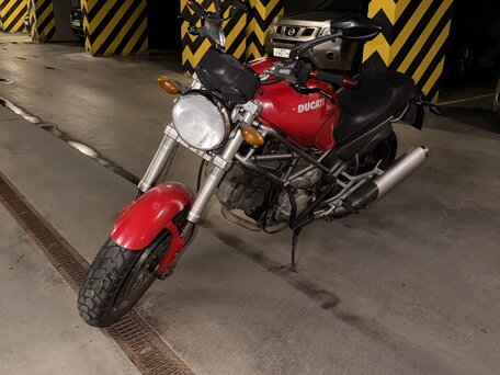 2002 Ducati Monster 400, красный, 249000 рублей, вид 3
