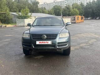 2005 Volkswagen Touareg I, серый, 850000 рублей, вид 1