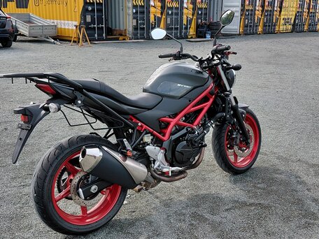 2020 Suzuki SV 650, пурпурный, 550000 рублей, вид 3
