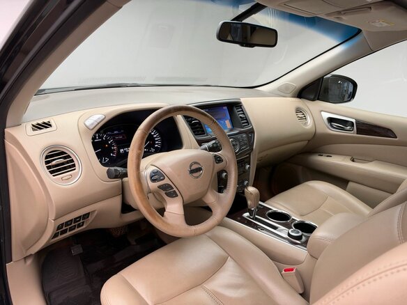 2014 Nissan Pathfinder IV, чёрный, 1254000 рублей - вид 7
