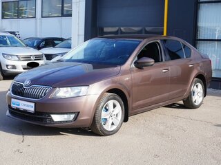 2015 Skoda Octavia III (A7), коричневый, 1206700 рублей, вид 1